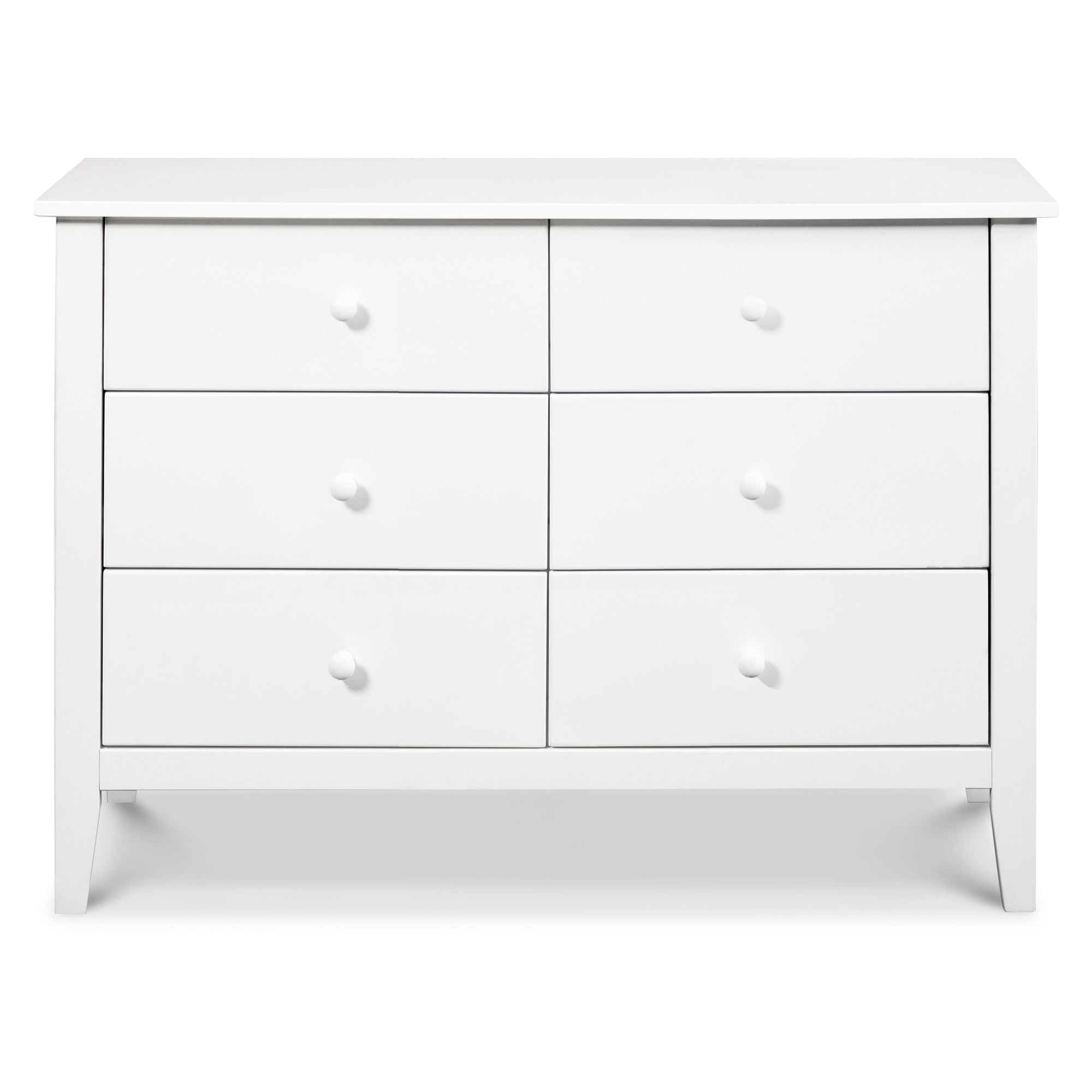 F11526W,Carter's,Morgan 6-Drawer Double Dresser in White