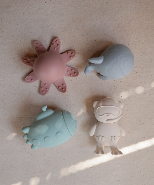 MFBS-2001, Sealife Mold Free Bath Play Set