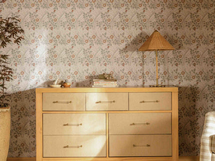 M24816HYPSEW,Namesake,Eloise 7-Drawer Assembled Dresser in Honey & Performance Sand Eco-Weave