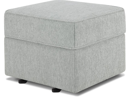 M17285FWLG,Namesake,Willa/Alden Gliding Ottoman in Feathered Grey Weave