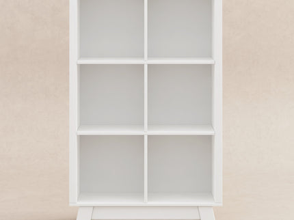 M4211W,Babyletto,Hudson Cubby Bookcase in White