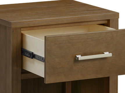 B26460LDF,Monogram by Namesake,Hemsted Nightstand  Assembled in Walnut Driftwood