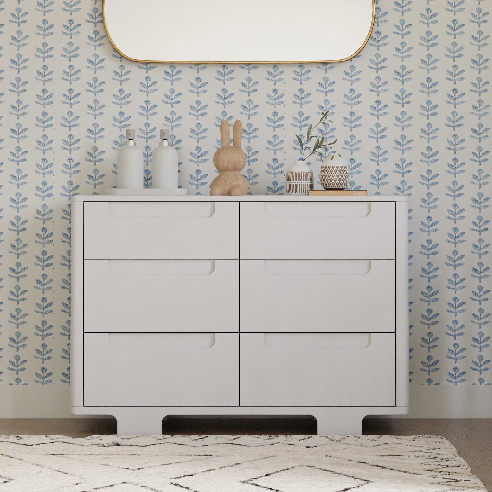 M23426W,Babyletto,Yuzu 6-Drawer Dresser in White