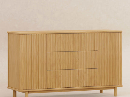 M29816HY,Babyletto,Pogo Tambour Assembled Dresser in Honey