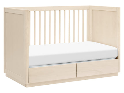 M21601NX,Babyletto,Bento 3-in-1 Convertible Storage Crib w/Toddler Bed Conversion Kit in Washed Natural