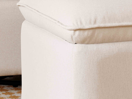 M20985PCMEW,Babyletto,Cali Storage Ottoman in Performance Cream Eco-Weave