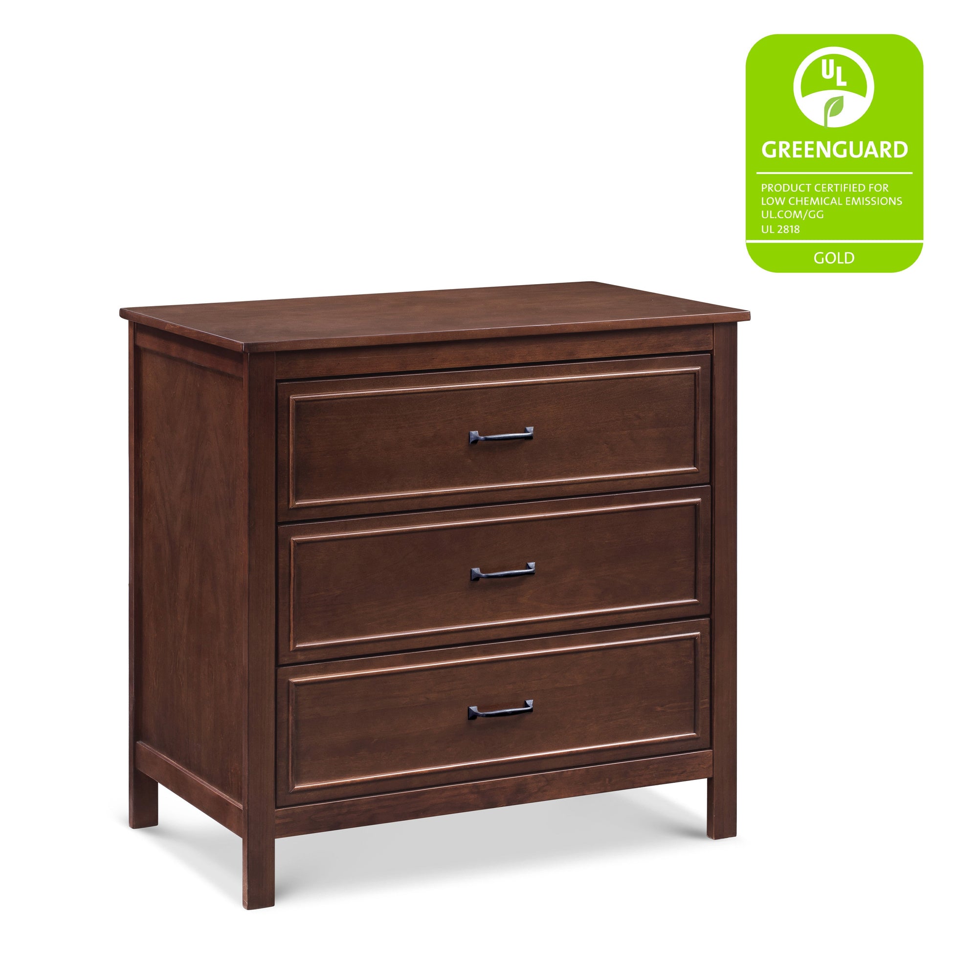 M12823Q,DaVinci,Charlie 3-Drawer Dresser in Espresso