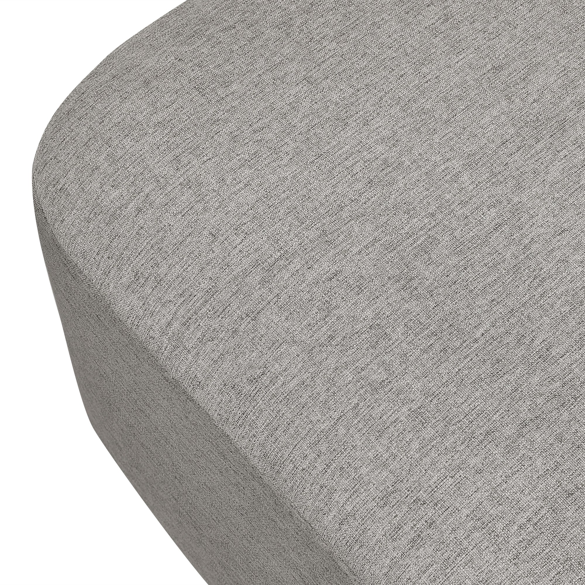 M26385PGEWLB,Babyletto,Kiwi Gliding Ottoman in Performance Grey Eco-Weave w/ Light Wood Base