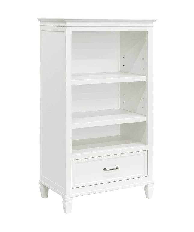 M15814RW,Namesake,Darlington Bookcase in Warm White