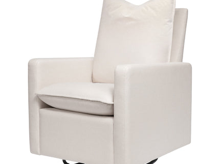 M20987PCMEW,Babyletto,Cali Pillowback Swivel Glider in Performance Cream Eco-Weave