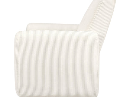 M10287YCLB,Babyletto,Tuba Glider in Ivory Corduroy with Light Wood Base