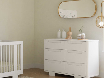 M23426W,Babyletto,Yuzu 6-Drawer Dresser in White