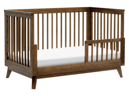 M5801NL,Babyletto,Scoot 3-in-1 Convertible Crib w/Toddler Bed Conversion Kit in Natural Walnut