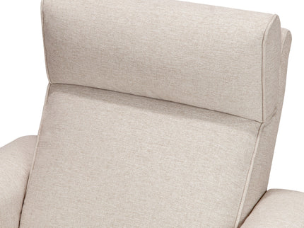 M17182PBEW,Namesake,Willa Pro Power Glider Recliner w/ Power Lumbar in Performance Beach Eco-Weave