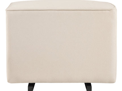 M13985CM,DaVinci,Davinci Universal Gliding Ottoman in Cream Finish with Cream Piping