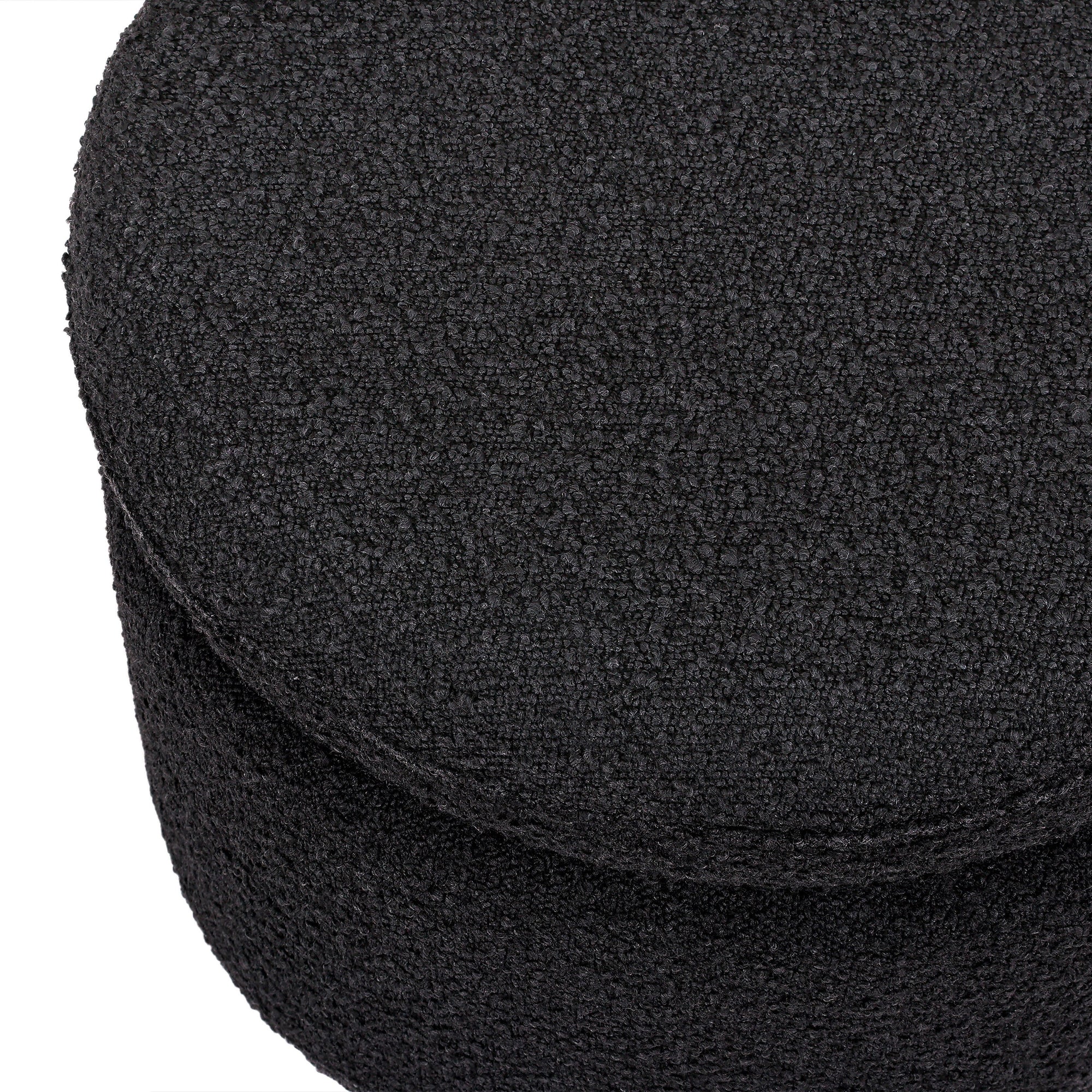 M22985BKB,Babyletto,Enoki Storage Ottoman in Black Boucle