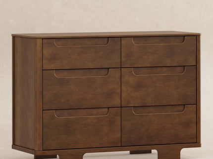 M23426NL,Babyletto,Yuzu 6-Drawer Dresser in Natural Walnut