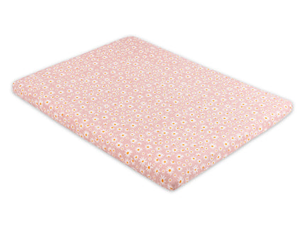 T28033,Babyletto,Daisy Muslin All-Stages Midi Crib Sheet in GOTS Certified Organic Cotton