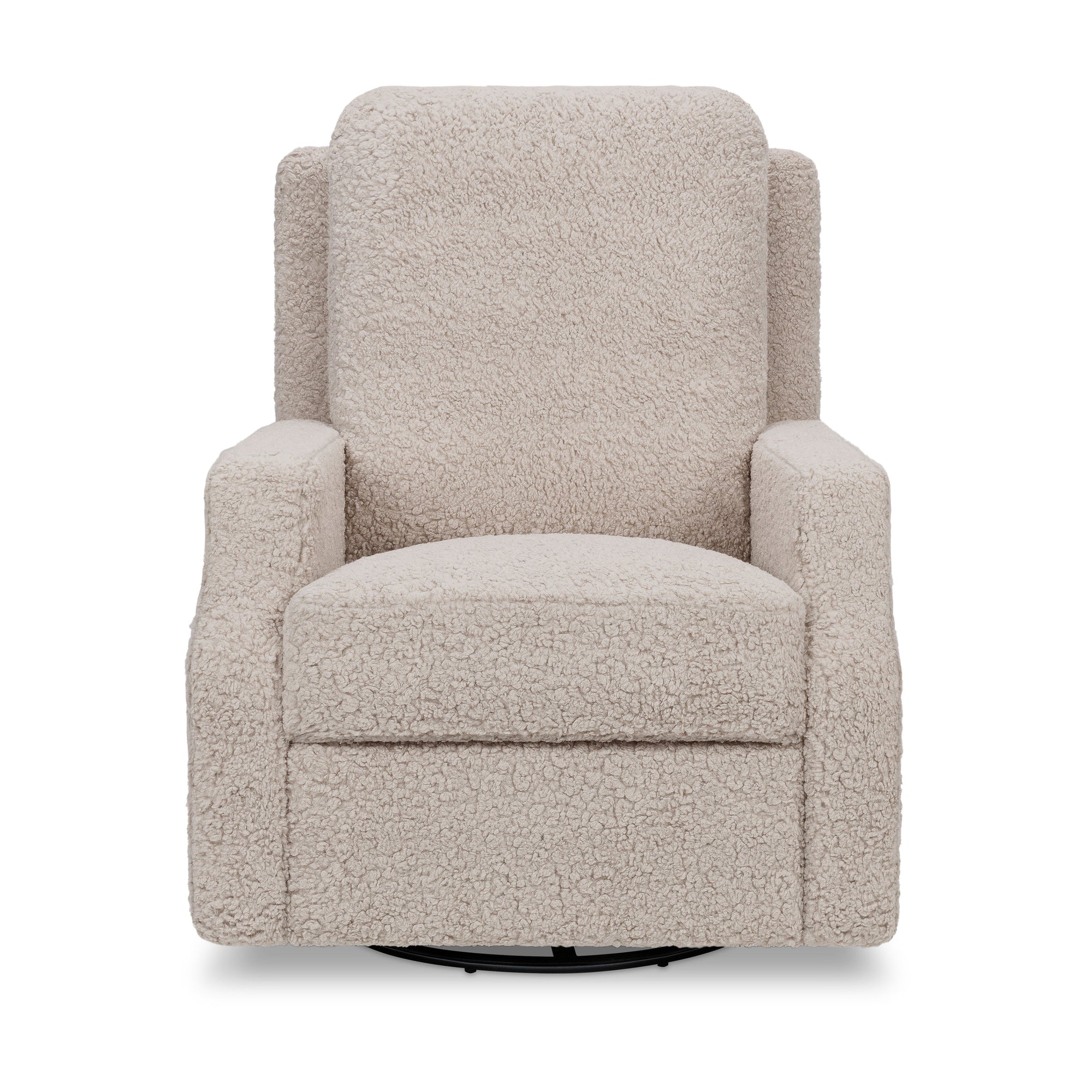 M22287EGS,Namesake,Crewe Recliner and Swivel Glider in Earl Grey Shearling