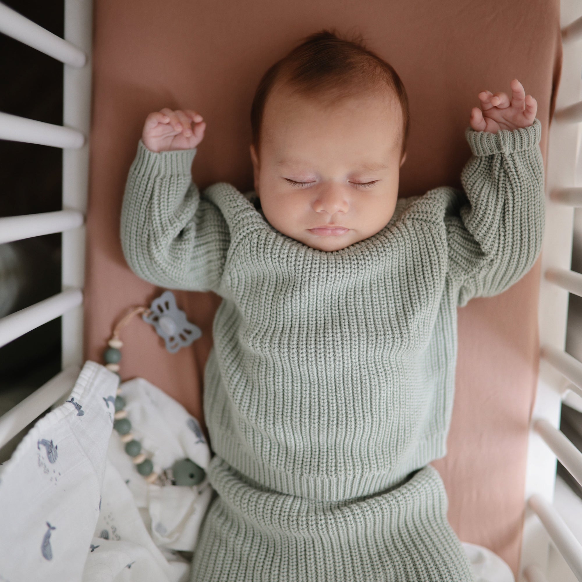 SCS-1001, Mushie Stretchy Crib Sheet