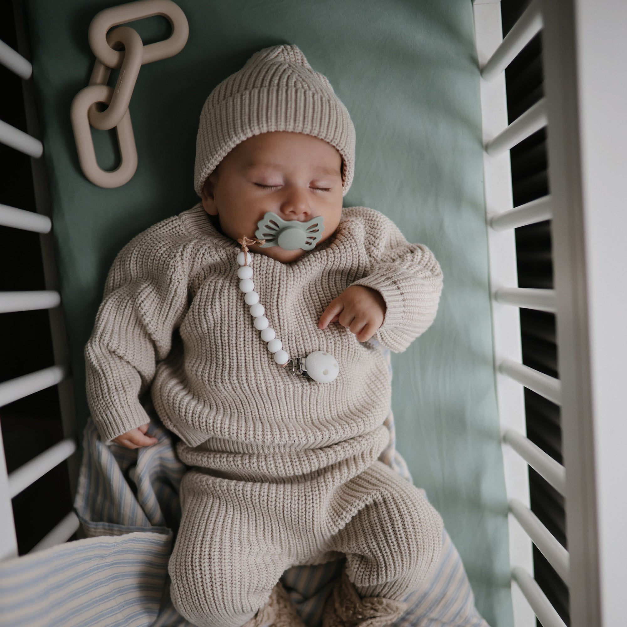 SCS-1005, Mushie Stretchy Crib Sheet