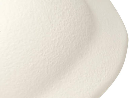 Lalonde 8 3/4" High Matte Creamy Twist Decorative Vase