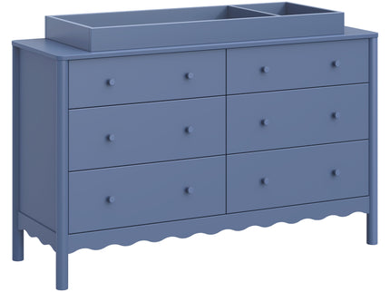 M27916CVB,Swell 6-Drawer Assembled Dresser in Cove Blue