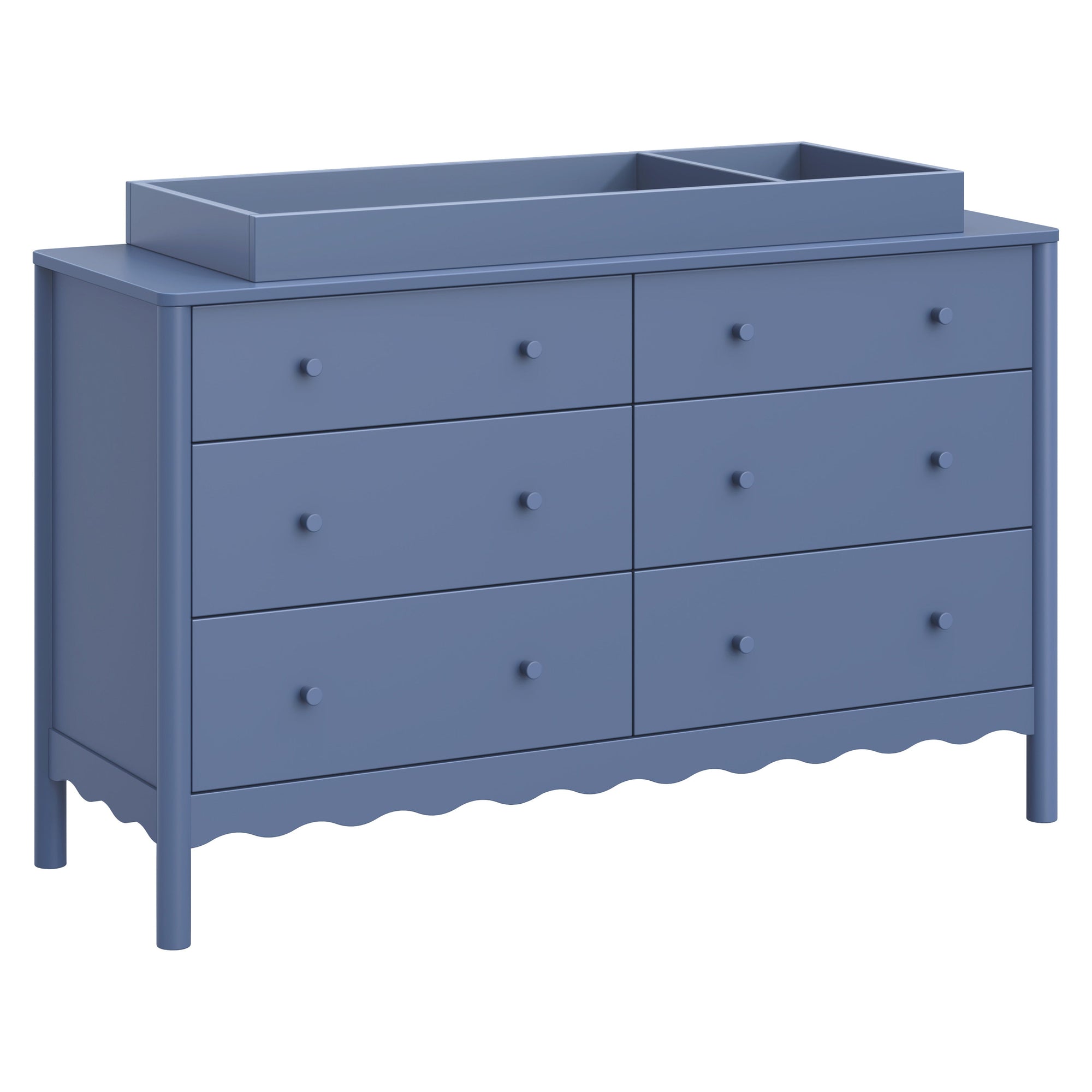 M27916CVB,Swell 6-Drawer Assembled Dresser in Cove Blue