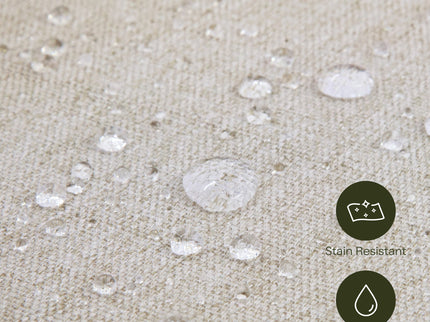 M17183PBEW,Namesake,Willa Deluxe Power Glider Recliner w/Heat&Massage in Performance Beach Eco-Weave