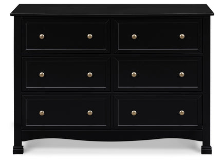 M5529E,DaVinci,Kalani 6-Drawer Double Wide Dresser in Ebony
