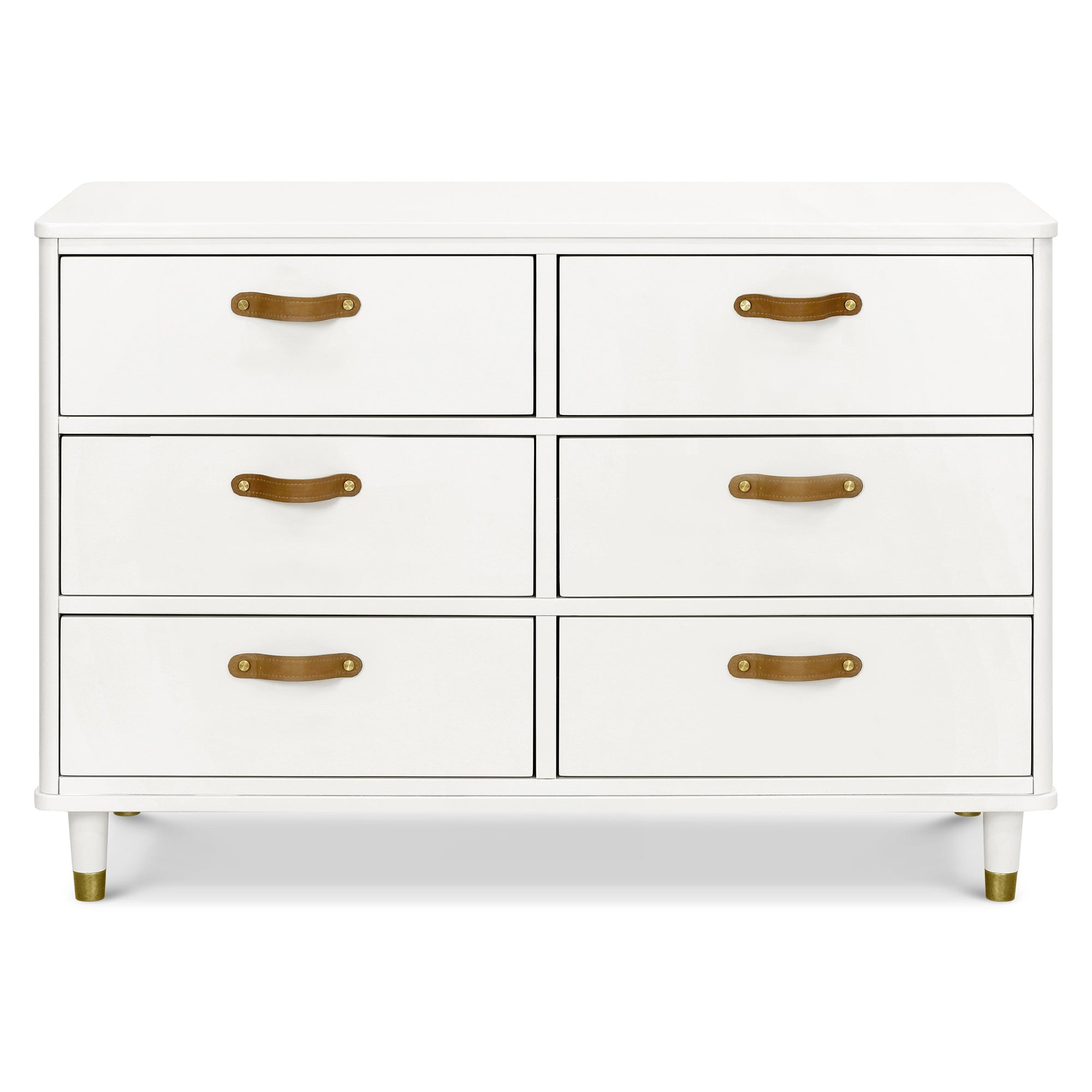 B14316RW,Namesake,Tanner 6-Drawer Dresser in Warm White