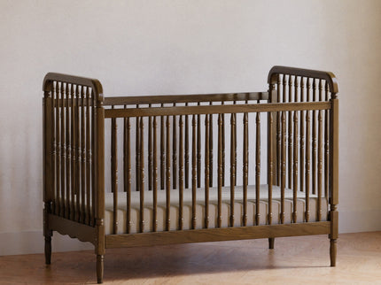 M7101NL,Namesake,Liberty 3-in-1 Convertible Spindle Crib w/Toddler Bed Conversion Kit in Natural Walnut