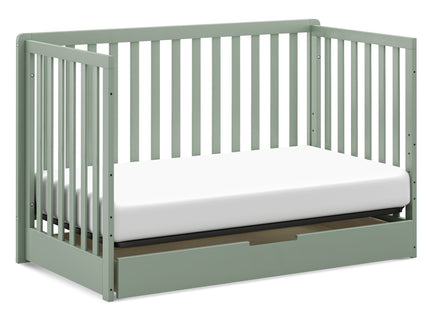 F11951LS,Carter's,Colby 4-in-1 Convertible Crib w/ Trundle Drawer in Light Sage