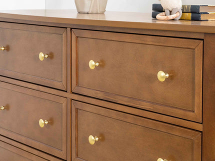 M5529CT,DaVinci,Kalani 6-Drawer Double Wide Dresser in Chestnut Finish