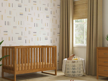 M25001CT,DaVinci,Hunter 3-in-1 Convertible Crib in Chestnut