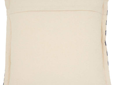 Life Styles Indigo Triangles 20" Square Throw Pillow