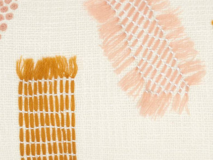 Life Styles Multi-Color Woven Patches 20" x 12" Throw Pillow