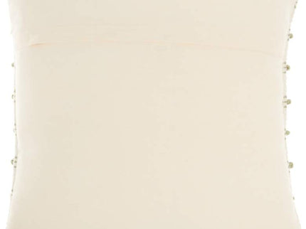 Life Styles Sage Lines and Dots 18" Square Throw Pillow