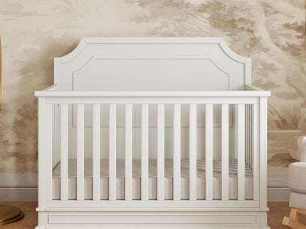M10701RW,Namesake,Emma Regency 4-in-1 Convertible Crib in Warm White