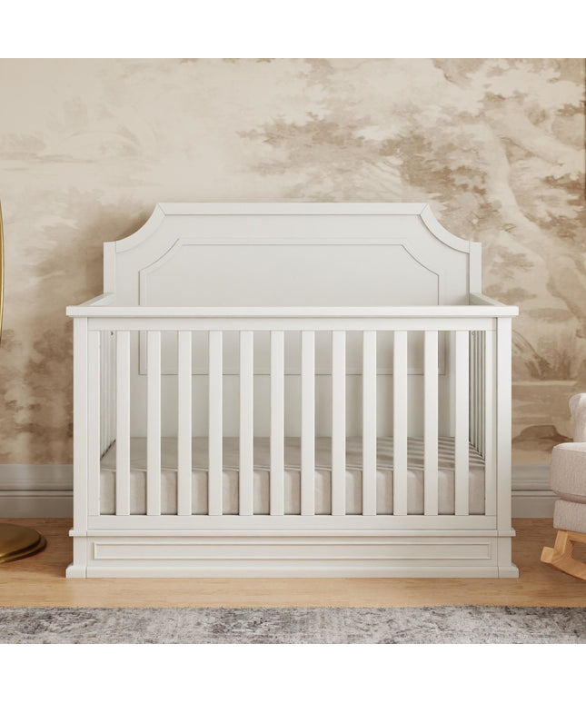 M10701RW,Namesake,Emma Regency 4-in-1 Convertible Crib in Warm White