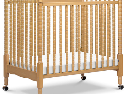 M7398HY,DaVinci,Jenny Lind 3-in-1 Convertible Mini Crib in Honey