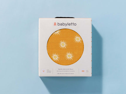 T26936,Babyletto,Golden Hour Muslin Mini Crib Sheet in GOTS Certified Organic Cotton