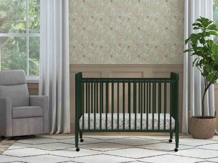 M7391FRGR,DaVinci,Jenny Lind Stationary Crib in Forest Green
