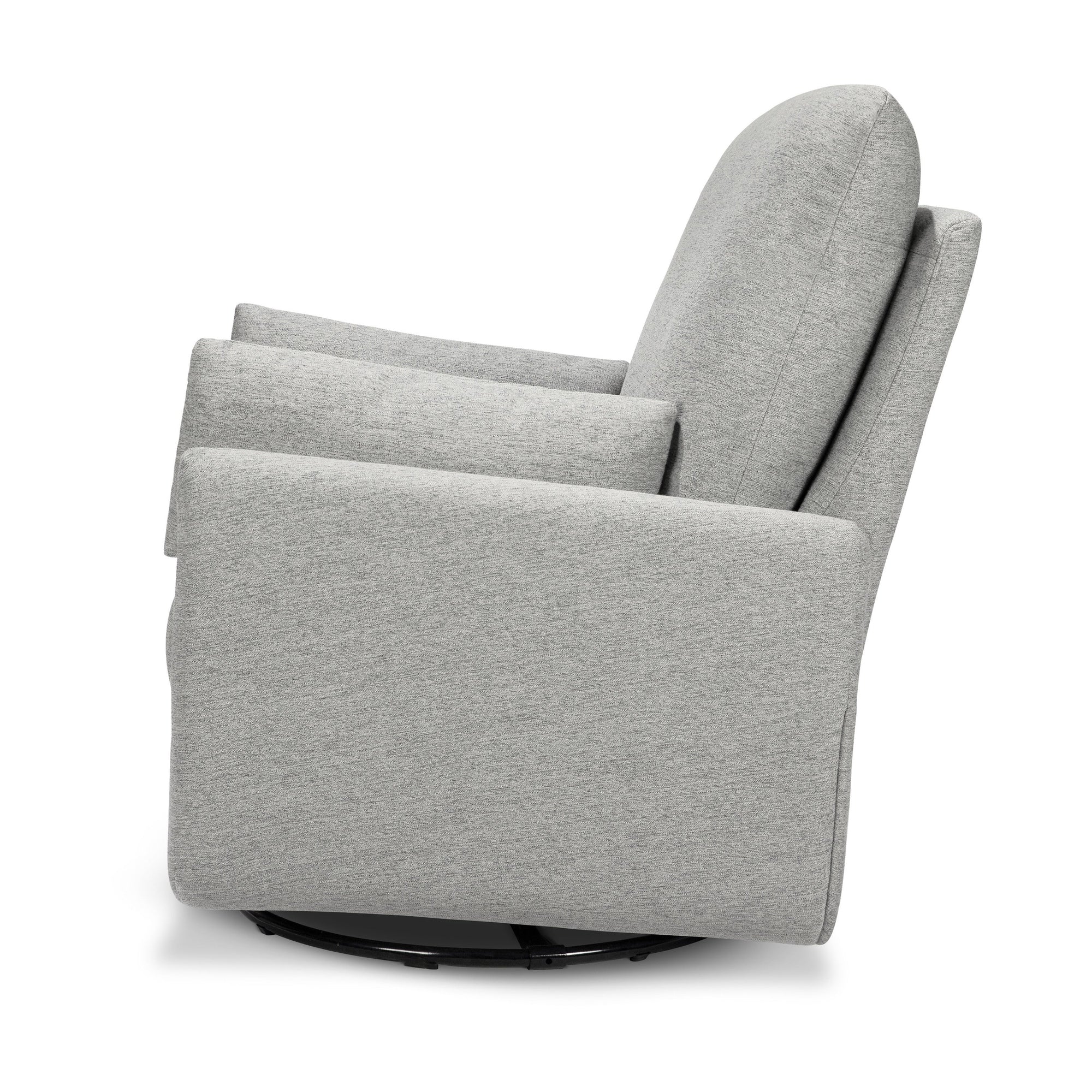 M24587FTG,DaVinci,Juno Swivel Glider in Frost Grey