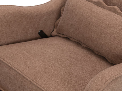 M27787PREB,Namesake,Devon Recliner and Swivel Glider in Performance Dusty Rose Eco-Basketweave