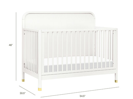 M26701RW,Namesake,Brimsley Tambour 4-in-1 Convertible Crib in Warm White