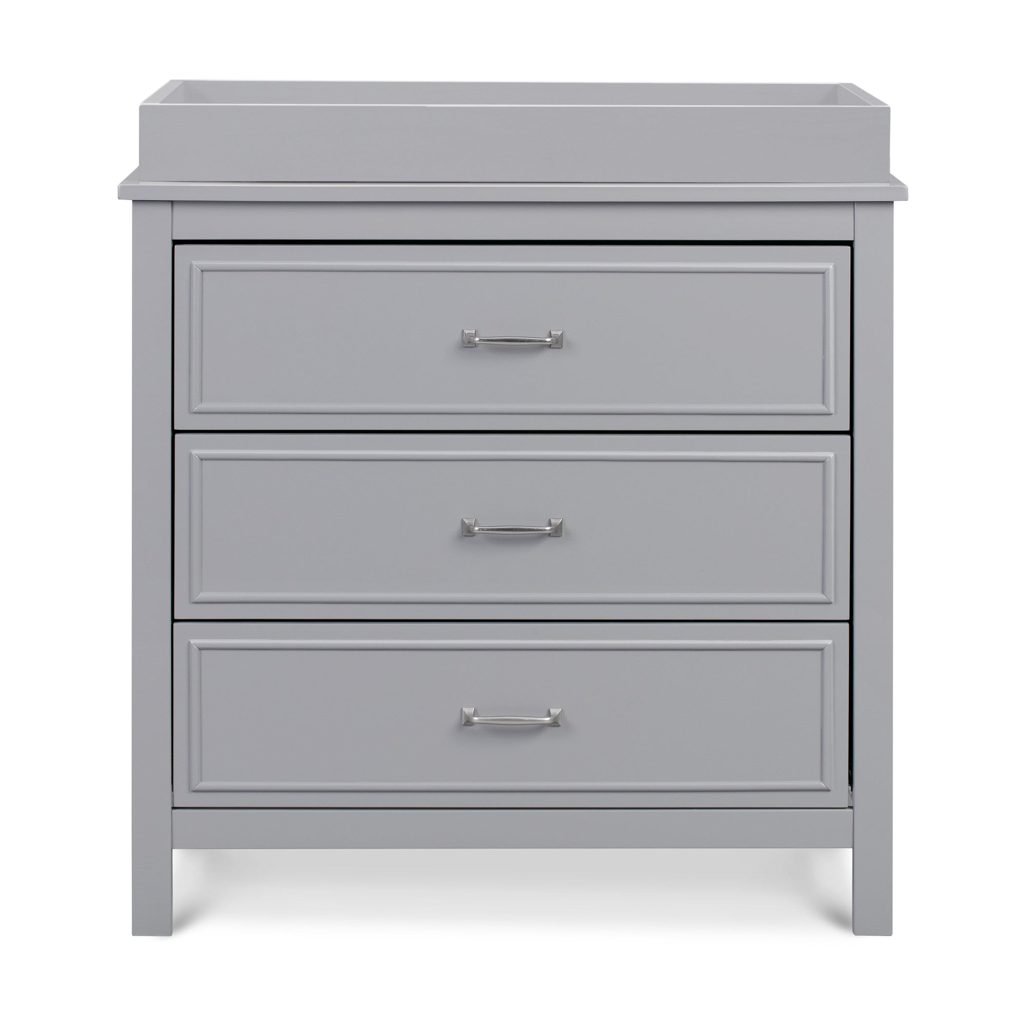 M12823G,DaVinci,Charlie 3-Drawer Dresser in Grey