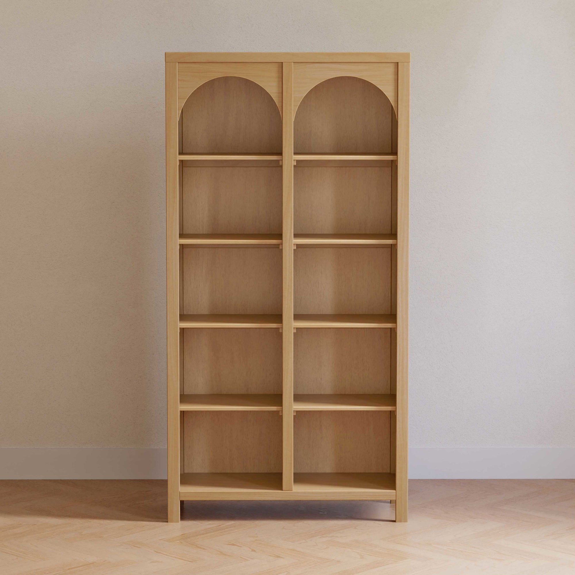 M24814HY,Namesake,Eloise Bookcase  Assembled in Honey
