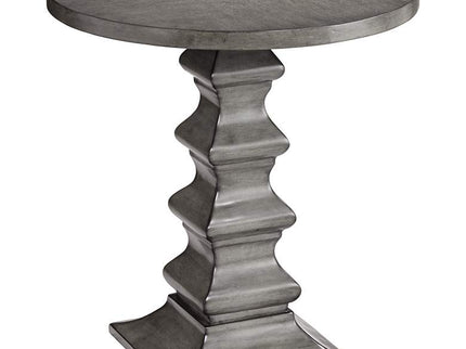 Ludlow 28" High Gray Slate Accent Table