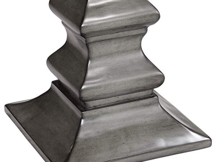 Ludlow 28" High Gray Slate Accent Table